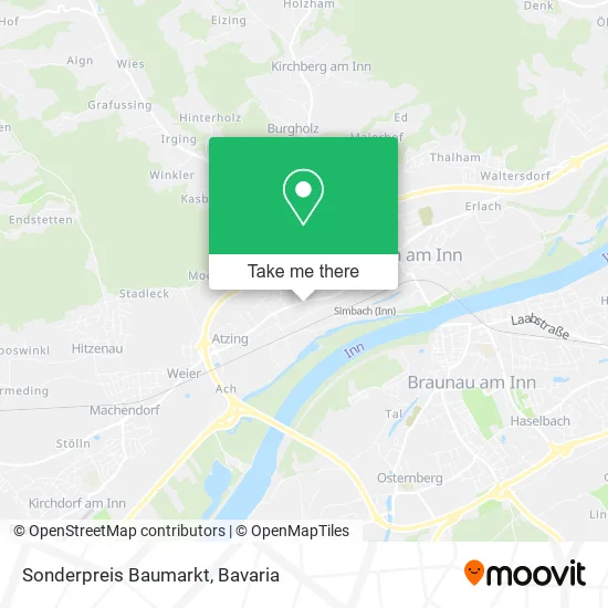 Карта Sonderpreis Baumarkt