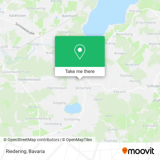 Карта Riedering
