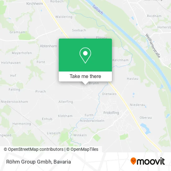 Карта Röhm Group Gmbh