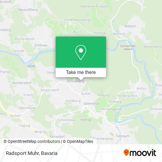 Карта Radsport Muhr