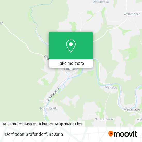Dorfladen Gräfendorf map