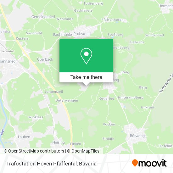 Trafostation Hoyen Pfaffental map
