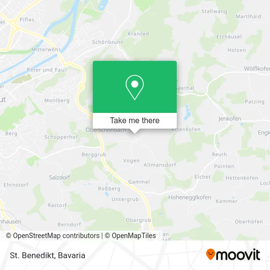 Карта St. Benedikt