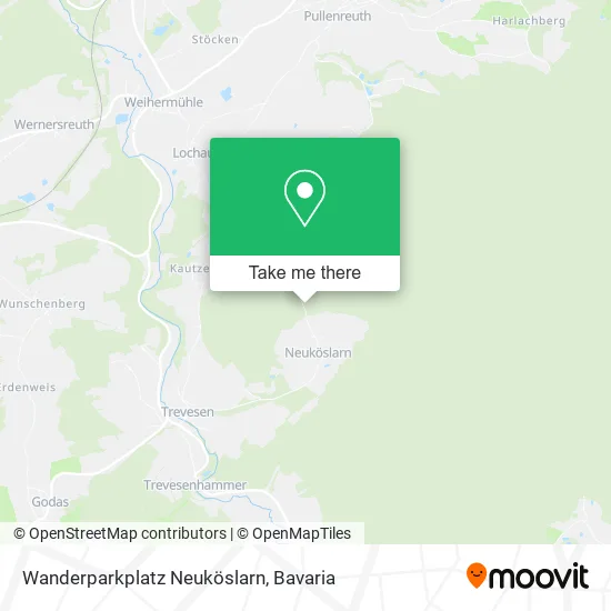 Карта Wanderparkplatz Neuköslarn