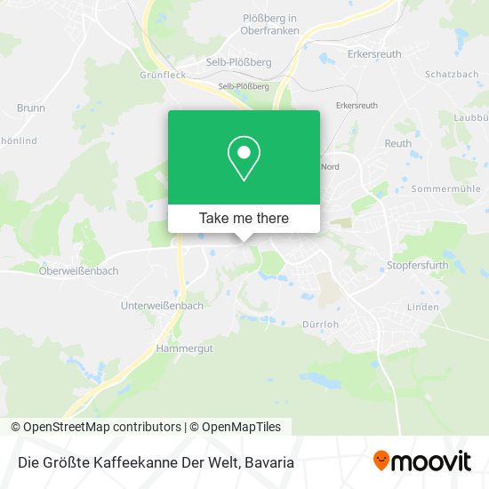 Die Größte Kaffeekanne Der Welt map