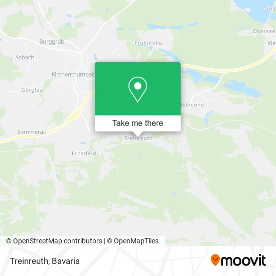 Карта Treinreuth