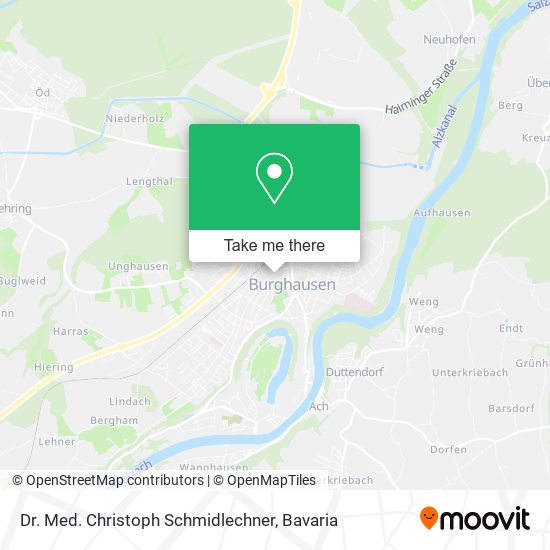 Dr. Med. Christoph Schmidlechner map