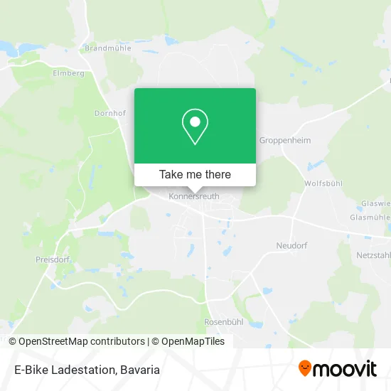 Карта E-Bike Ladestation