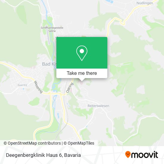 Deegenbergklinik Haus 6 map
