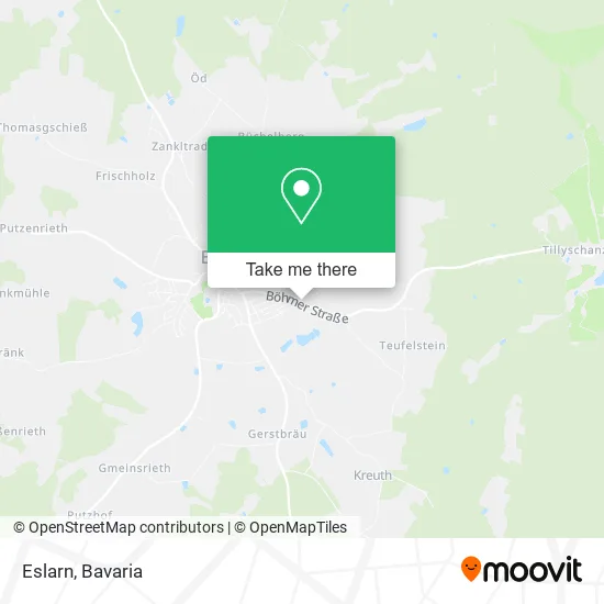 Карта Eslarn
