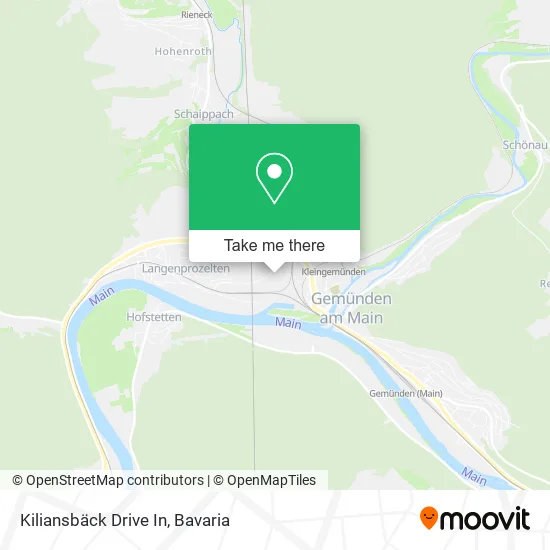Карта Kiliansbäck Drive In