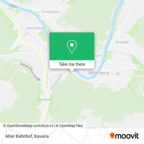 Карта Alter Bahnhof