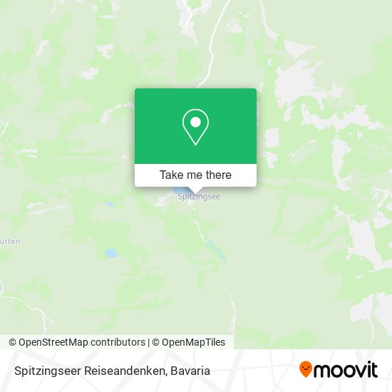 Spitzingseer Reiseandenken map