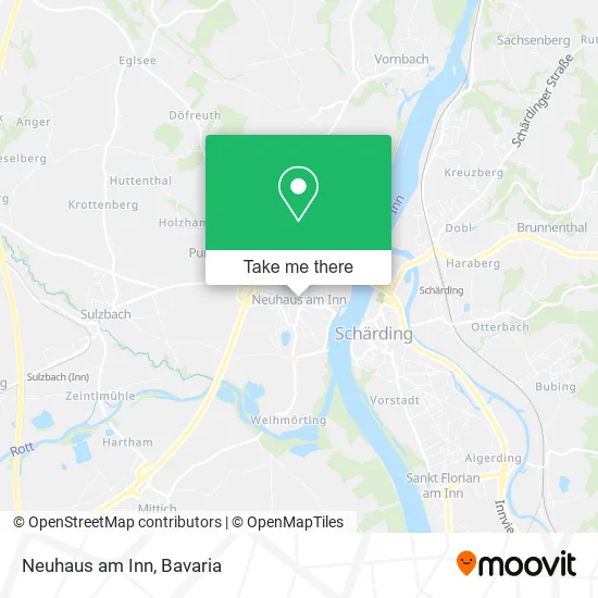 Карта Neuhaus am Inn