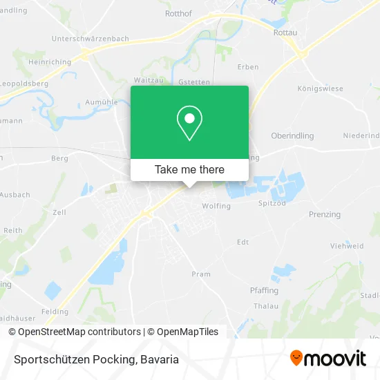 Карта Sportschützen Pocking