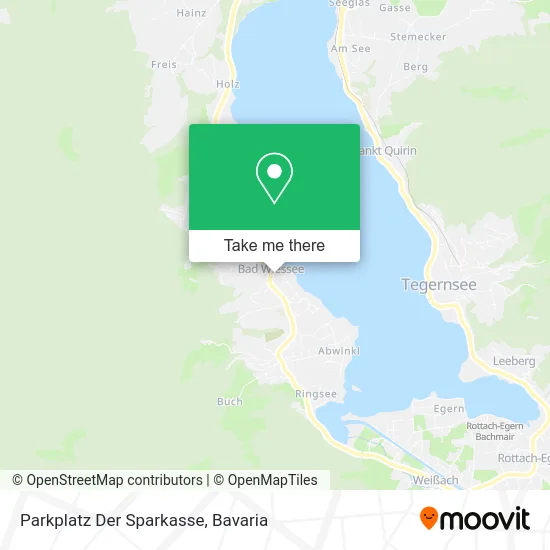 Карта Parkplatz Der Sparkasse