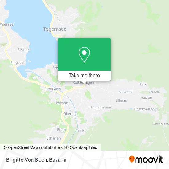 Карта Brigitte Von Boch