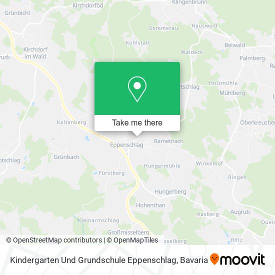 Kindergarten Und Grundschule Eppenschlag map