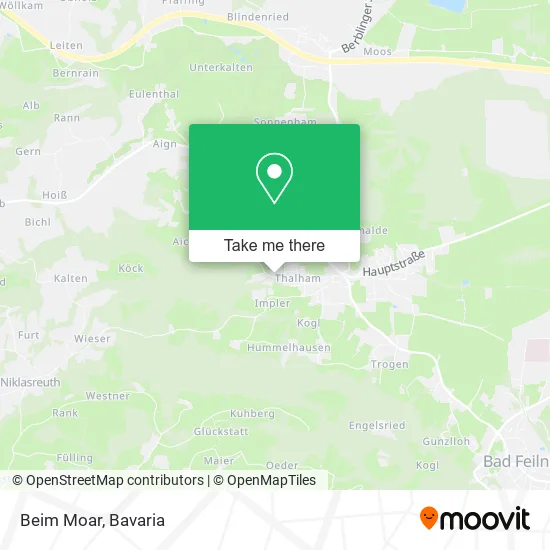 Карта Beim Moar