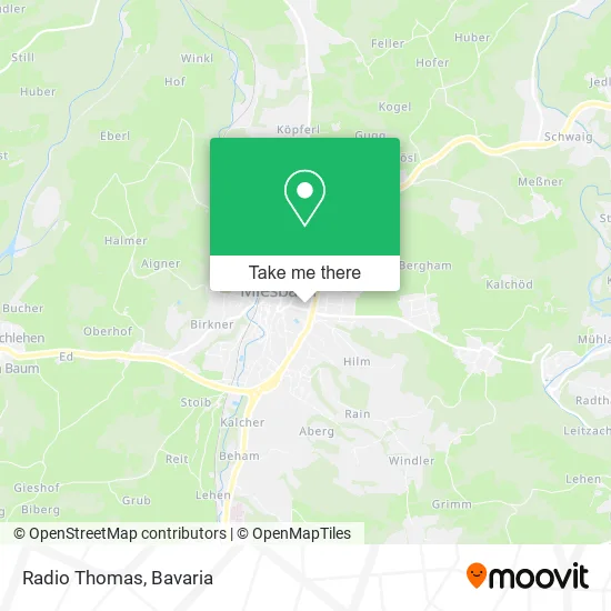 Карта Radio Thomas