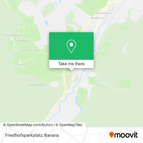 Карта Friedhofsparkplatz