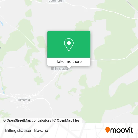 Карта Billingshausen