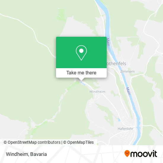 Карта Windheim