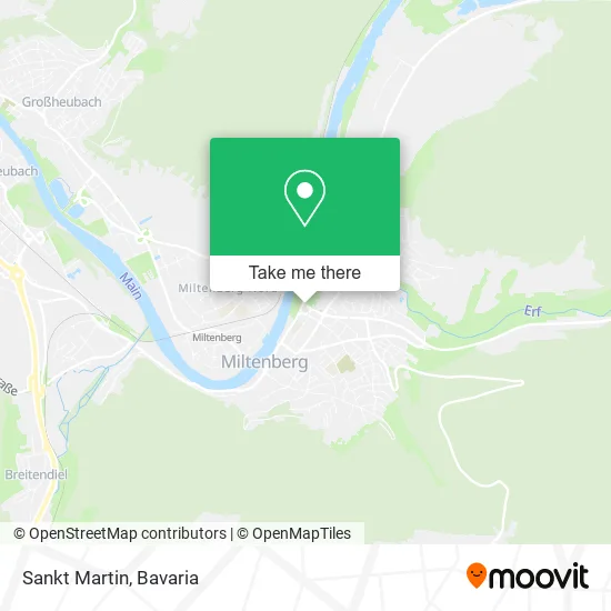 Карта Sankt Martin