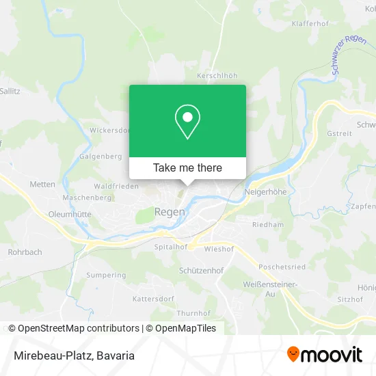 Карта Mirebeau-Platz