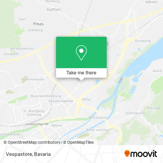 Карта Vespastore