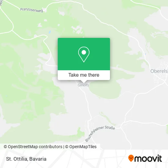 Карта St. Ottilia