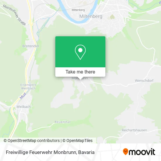Карта Freiwillige Feuerwehr Monbrunn