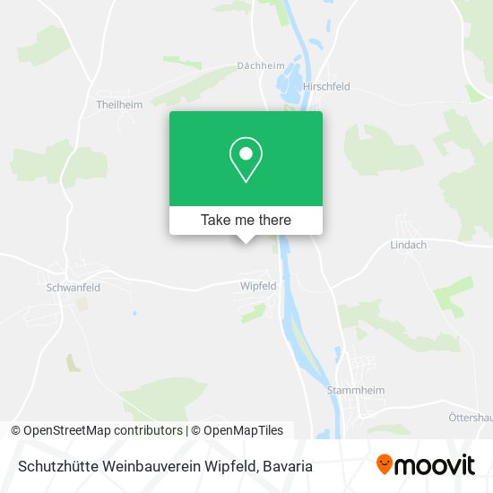 Schutzhütte Weinbauverein Wipfeld map
