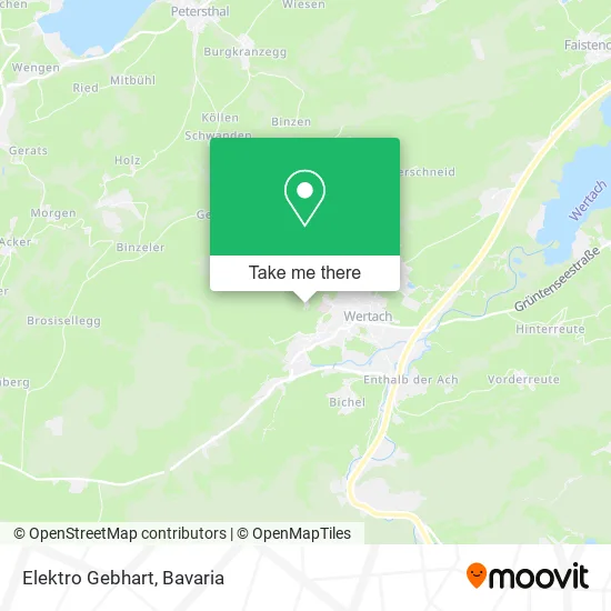 Карта Elektro Gebhart