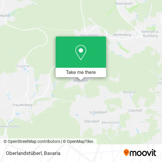 Карта Oberlandstüberl