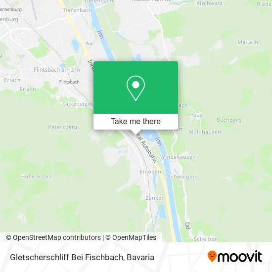Карта Gletscherschliff Bei Fischbach