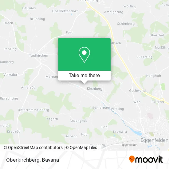 Карта Oberkirchberg