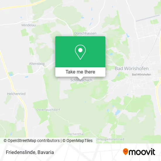 Карта Friedenslinde
