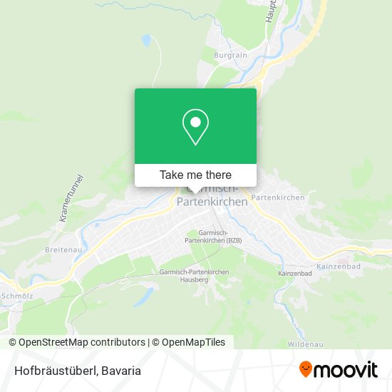 Hofbräustüberl map