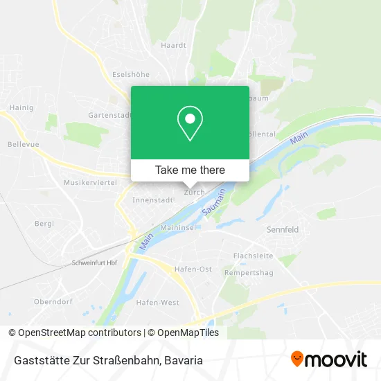 Карта Gaststätte Zur Straßenbahn