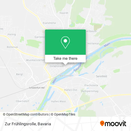 Карта Zur Frühlingsrolle