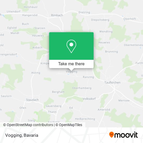 Vogging map