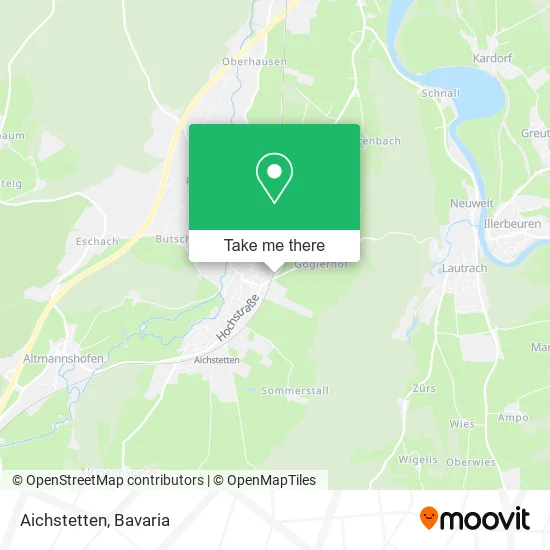 Aichstetten map