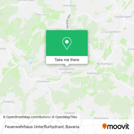 Карта Feuerwehrhaus Unterflurhydrant