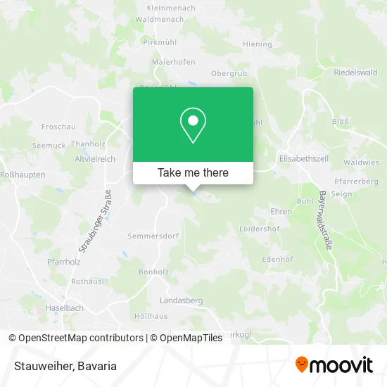 Карта Stauweiher