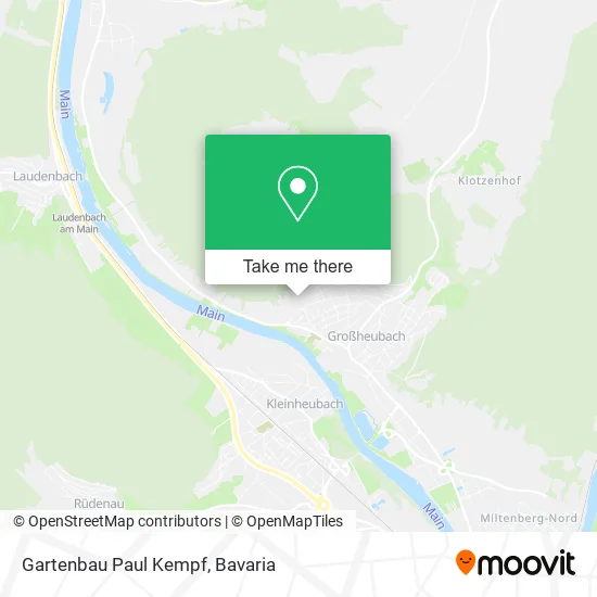 Карта Gartenbau Paul Kempf