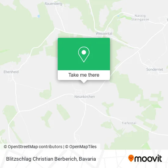 Карта Blitzschlag Christian Berberich