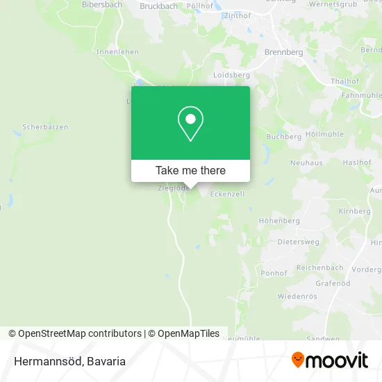 Карта Hermannsöd