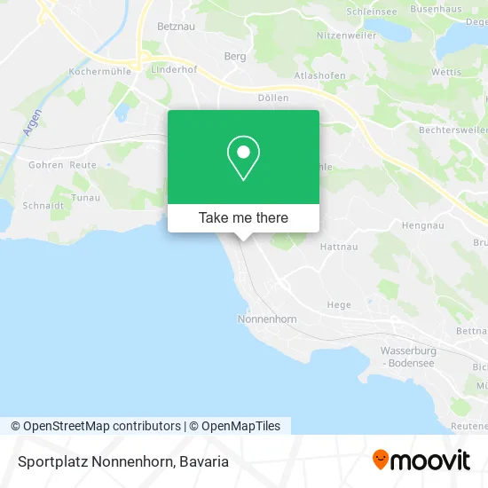 Карта Sportplatz Nonnenhorn
