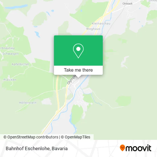 Карта Bahnhof Eschenlohe